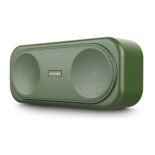 Vinnfier Neo Boom Wireless Bluetooth Portable Speaker with FM Radio - Green