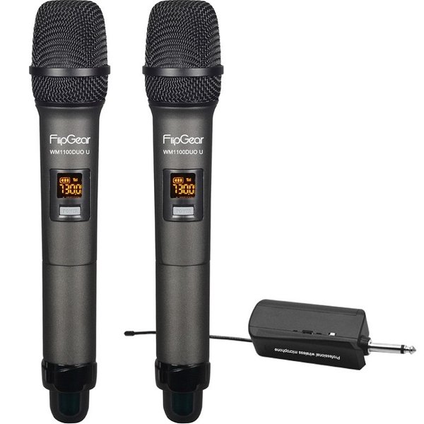 Vinnfier Flipgear WM1100 UC DUO Wireless Handheld Microphones Vinnfier Flipgear WM1100 UC DUO Wireless Handheld Microphones