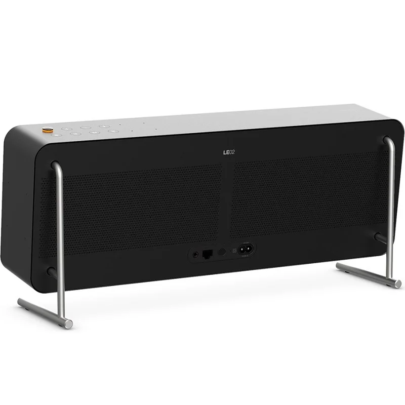 Braun LE02 Multi-Room Wireless Bluetooth/WiFi/Ethernet Desktop Speaker - Black