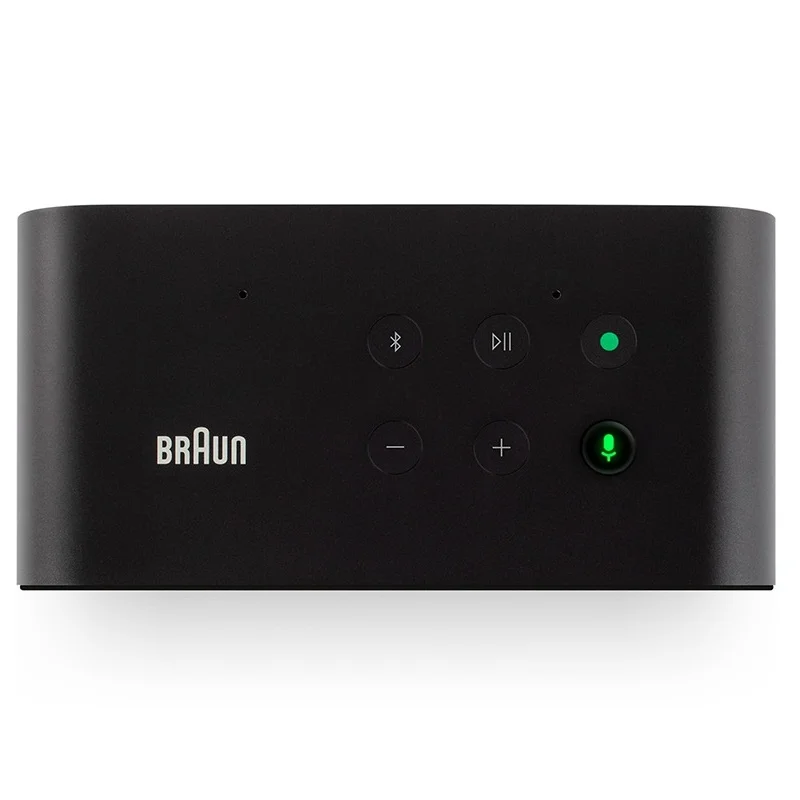 Braun LE03 Multi-Room Wireless Bluetooth/WiFi Desktop Speaker - Black