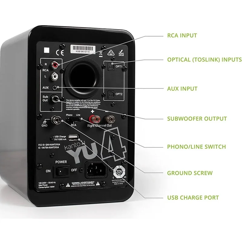 Kanto YU4  (Matte Black)