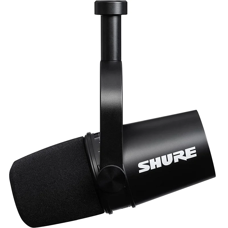 Shure MV7 Cardioid Dynamic USB/XLR Microphone - Black