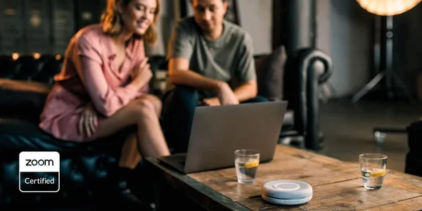 Beyerdynamic SPACE Wireless Bluetooth Portable Conference Speakerphone with Microphones - Nordic Grey