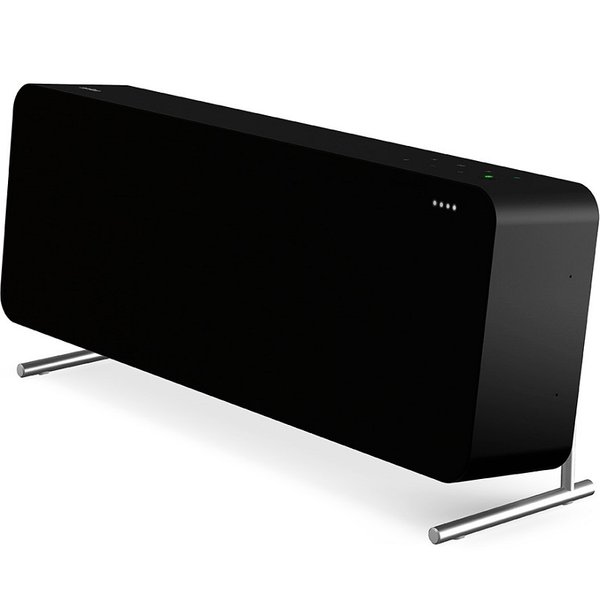 Braun LE02 Multi-Room Wireless Bluetooth/WiFi/Ethernet Desktop Speaker - Black