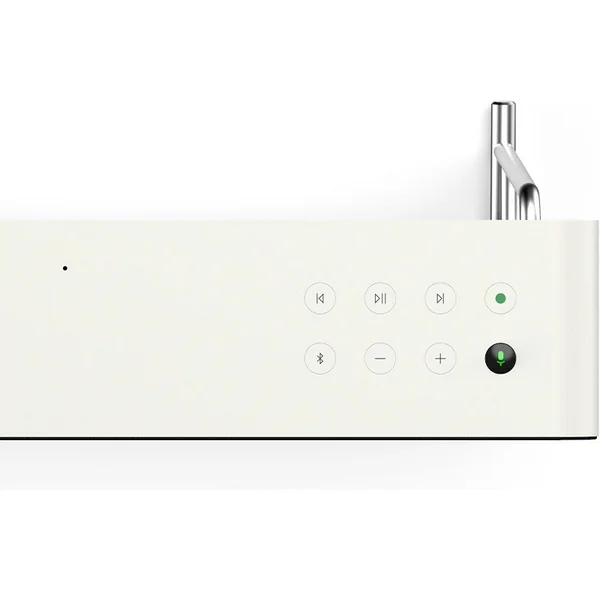 Braun LE02 Multi-Room Wireless Bluetooth/WiFi/Ethernet Desktop Speaker - White