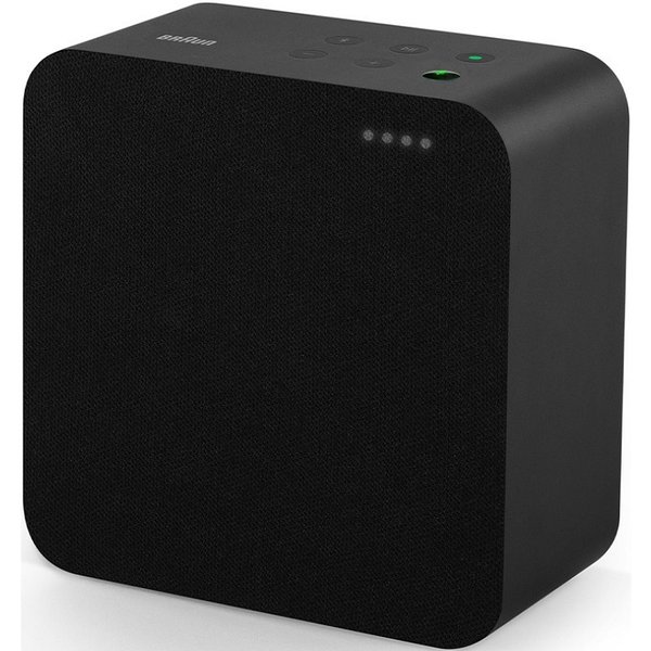 Braun LE03 Multi-Room Wireless Bluetooth/WiFi Desktop Speaker - Black
