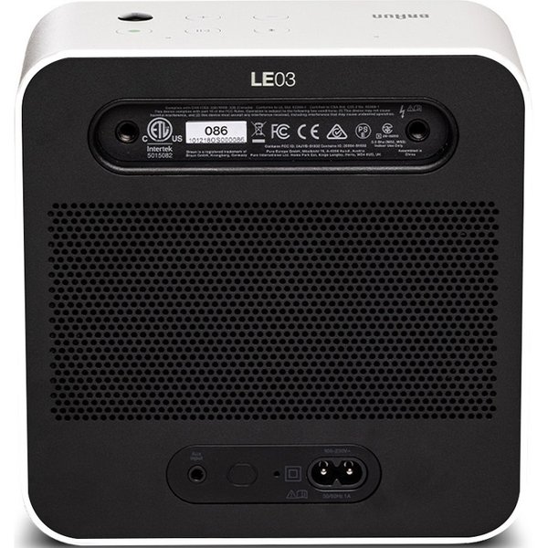 Braun LE03 Multi-Room Wireless Bluetooth/WiFi Desktop Speaker - White