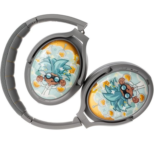 BuddyPhones Cosmos+ Wireless Bluetooth Noise-Cancelling Over-Ear Headphone with Mic for Kids - Grey Matter