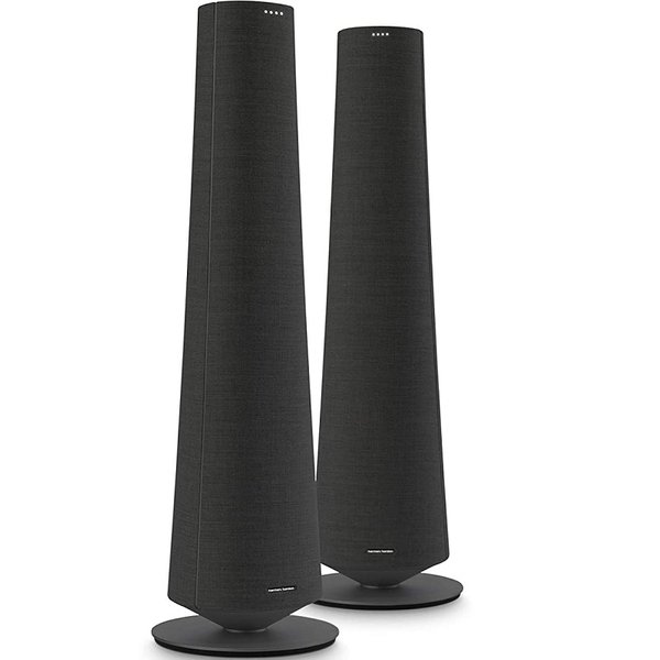 Harman Kardon Citation Tower Multi-Room Wireless Bluetooth/WiFi Floorstanding Speakers - Black Harman Kardon Citation Tower Multi-Room Wireless Bluetooth/WiFi Floorstanding Speakers - Black