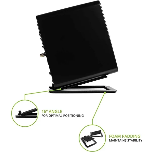 Kanto S4 Desktop Speaker Stands for YU/YU4 - Black