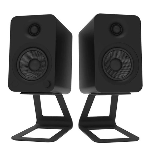 Kanto SE4 Desktop Speaker Stands for YU/YU4 - Black Kanto SE4 Desktop Speaker Stands for YU/YU4 - Black