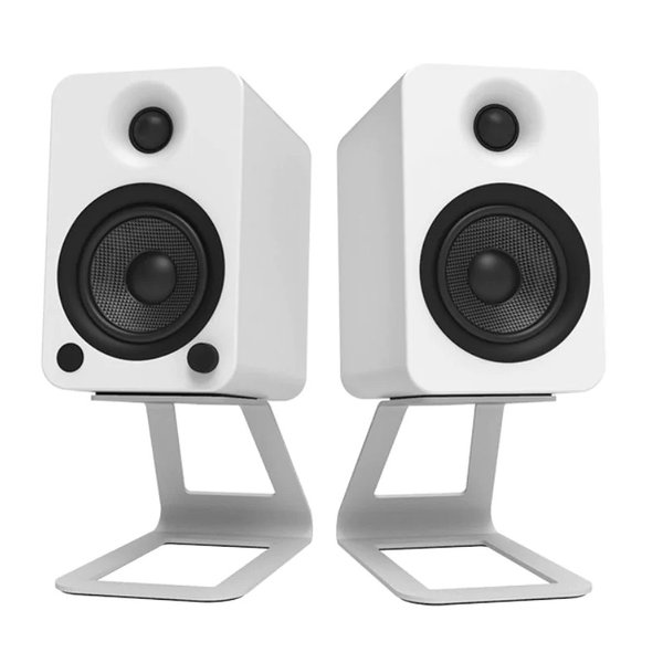 Kanto SE4 Desktop Speaker Stands for YU/YU4 - White Kanto SE4 Desktop Speaker Stands for YU/YU4 - White