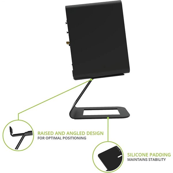 Kanto SE6 Desktop Speaker Stands for YU6/TUK - Black Kanto SE6 Desktop Speaker Stands for YU6/TUK - Black