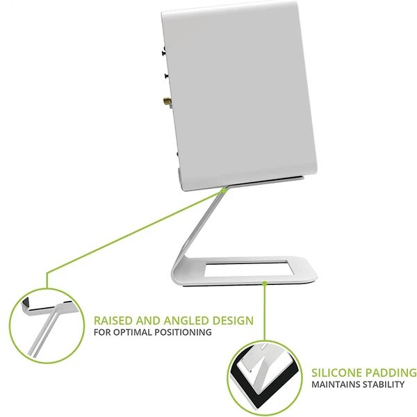 Kanto SE6 Desktop Speaker Stands for YU6/TUK - White Kanto SE6 Desktop Speaker Stands for YU6/TUK - White