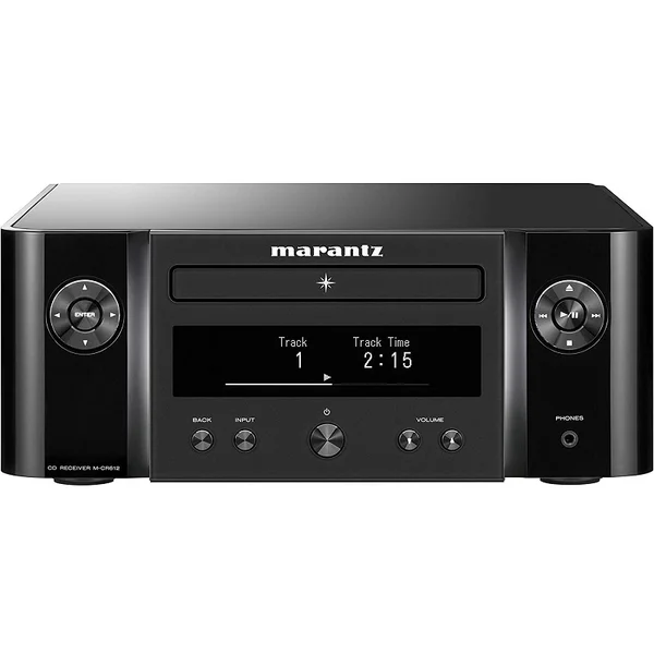 Marantz Melody X (M-CR612) Multi-Room Wireless Bluetooth/WiFi Network Streamer, CD Player & Integrated Amplifier - Black
