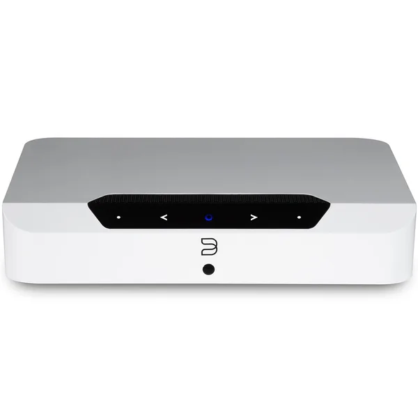 Bluesound POWERNODE EDGE MQA Multi-Room Wireless Bluetooth/WiFi Network Streamer & Integrated Amplifier (with HDMI) - White