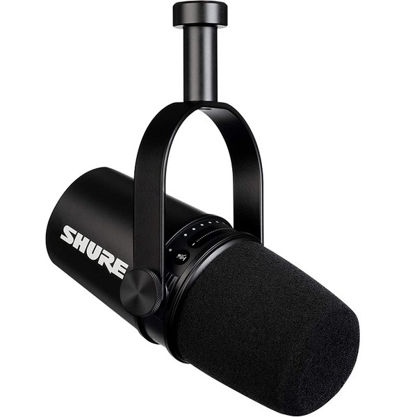 Shure MV7 Cardioid Dynamic USB/XLR Microphone - Black Shure MV7 Cardioid Dynamic USB/XLR Microphone - Black