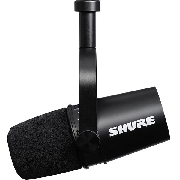 Shure MV7 Cardioid Dynamic USB/XLR Microphone - Black Shure MV7 Cardioid Dynamic USB/XLR Microphone - Black