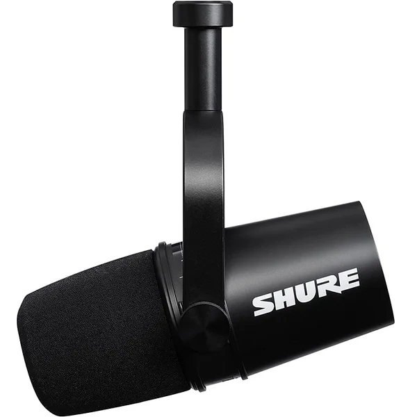 Shure MV7 Cardioid Dynamic USB/XLR Microphone - Black