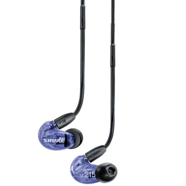 Shure SE215 Pro In-Ear Earphone - Purple Shure SE215 Pro In-Ear Earphone - Purple