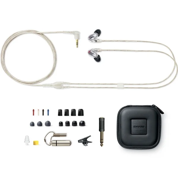 Shure SE846 Pro Gen 2 4-Driver In-Ear Earphone - Clear