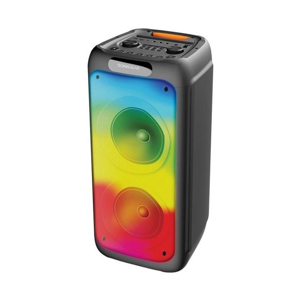 SonicGear AudioX Pro 800 HD Wireless Bluetooth Karaoke Portable Speaker with Wireless Handheld Microphones