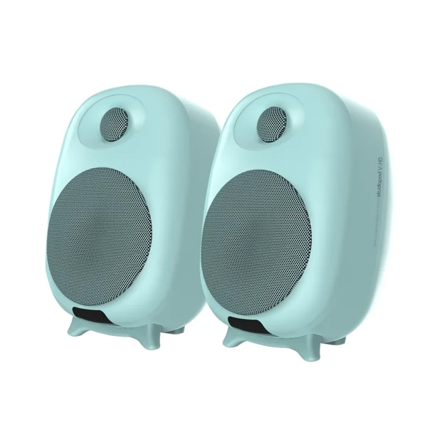 SonicGear Reference Series Studiopod V-HD Wireless Bluetooth Desktop Bookshelf Speakers - Mint