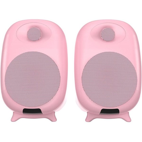 SonicGear Reference Series Studiopod V-HD Wireless Bluetooth Desktop Bookshelf Speakers - Pink SonicGear Reference Series Studiopod V-HD Wireless Bluetooth Desktop Bookshelf Speakers - Pink