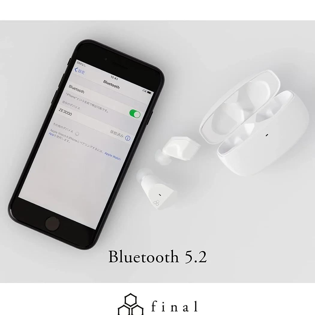 final ZE3000 True Wireless Bluetooth In-Ear Earphones With Mic - White
