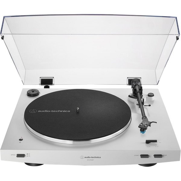 Audio-Technica AT-LP3XBT Fully Automatic Belt-Drive Turntable - White Audio-Technica AT-LP3XBT Fully Automatic Belt-Drive Turntable - White