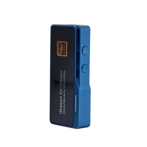 iBasso DC03PRO Type-C USB to 3.5mm USB DAC & Heaphone Amplifier Adapter - Blue iBasso DC03PRO Type-C USB to 3.5mm USB DAC & Heaphone Amplifier Adapter - Blue