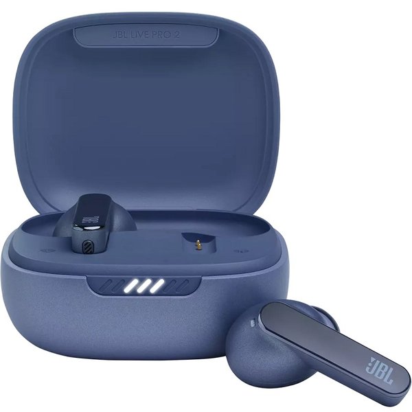 JBL Live Pro 2 TWS Wireless Bluetooth Noise-Cancelling In-Ear Earphone With Mic - Blue JBL Live Pro 2 TWS Wireless Bluetooth Noise-Cancelling In-Ear Earphone With Mic - Blue