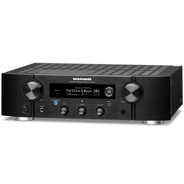 Marantz PM7000N Multi-Room Wireless Bluetooth/WiFi Network Streamer Hi-Fi Integrated Amplifier (with Phono) - Black