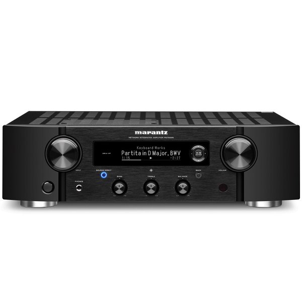Marantz PM7000N Multi-Room Wireless Bluetooth/WiFi Network Streamer Hi-Fi Integrated Amplifier (with Phono) - Black