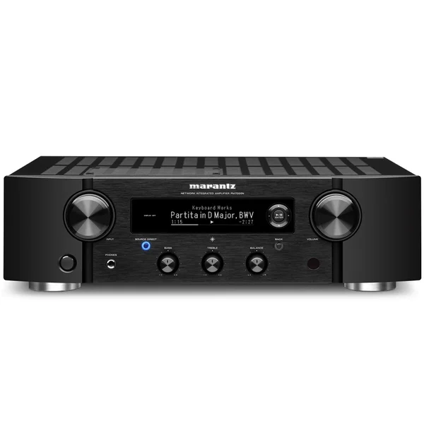 Marantz PM7000N Multi-Room Wireless Bluetooth/WiFi Network Streamer Hi-Fi Integrated Amplifier (with Phono) - Black