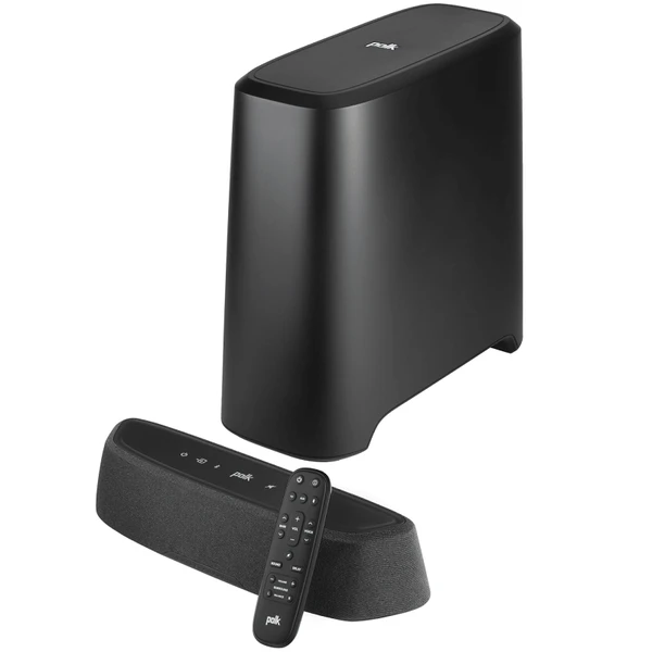 Polk Audio Magnifi Mini AX Dolby Atmos DTS:X Wireless Bluetooth/WiFi Soundbar Speaker with 5"x7" Wireless Subwoofer