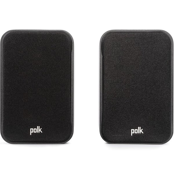 Polk Audio Signature Elite ES10 Passive Desktop Bookshelf Speakers - Black