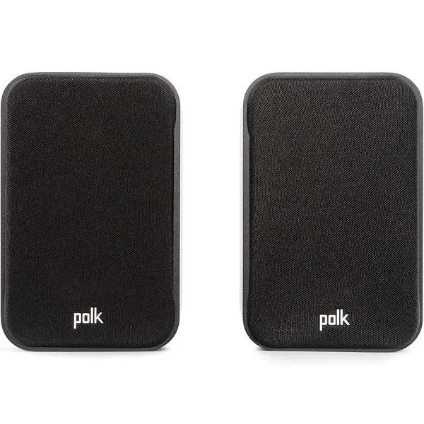 Polk Audio Signature Elite ES10 Passive Desktop Bookshelf Speakers - Black