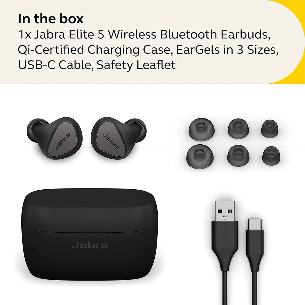 Jabra Elite 5 (Titanium Black)