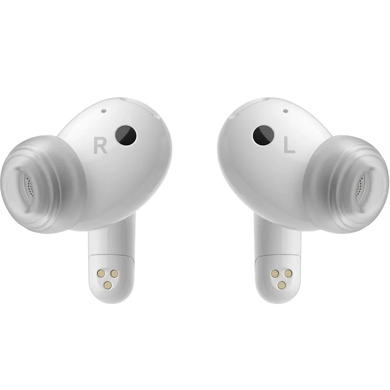 LG TONE Free T60 TWS Wireless Bluetooth Noise-Cancelling In-Ear Earphone With Mic - White