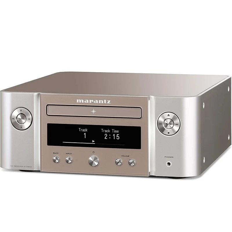 Marantz Melody X (M-CR612) Multi-Room Wireless Bluetooth/WiFi Network Streamer, CD Player & Integrated Amplifier - Silver Gold