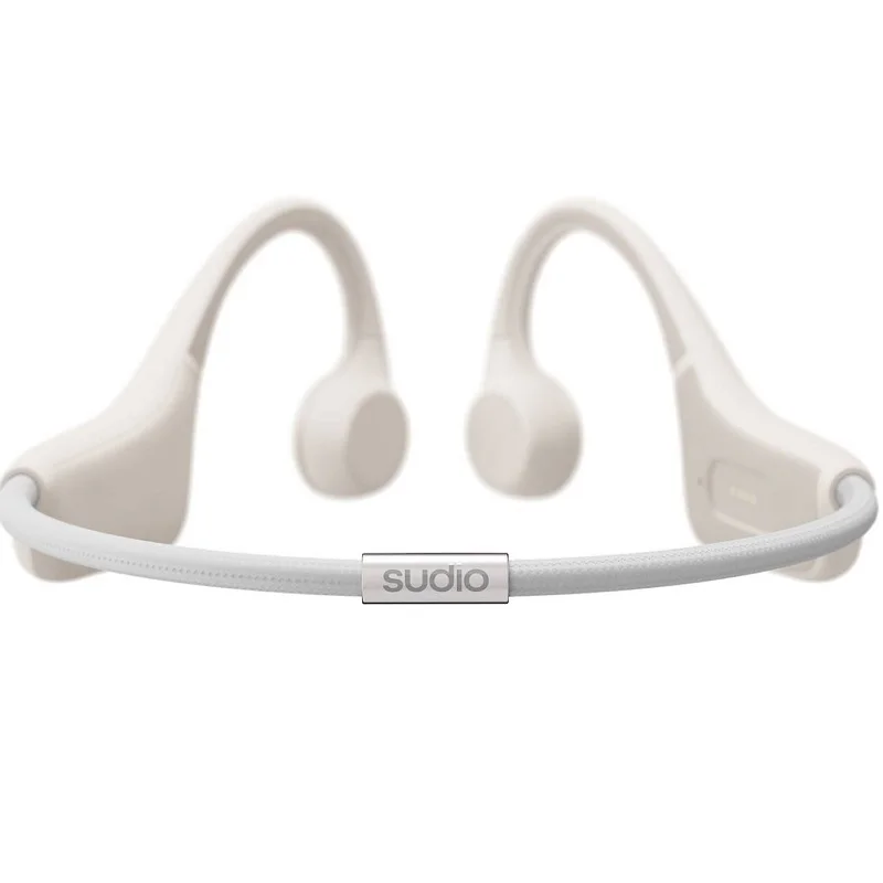 Sudio B1 Wireless Bluetooth Bone Conduction Headphone with Mic - Beige