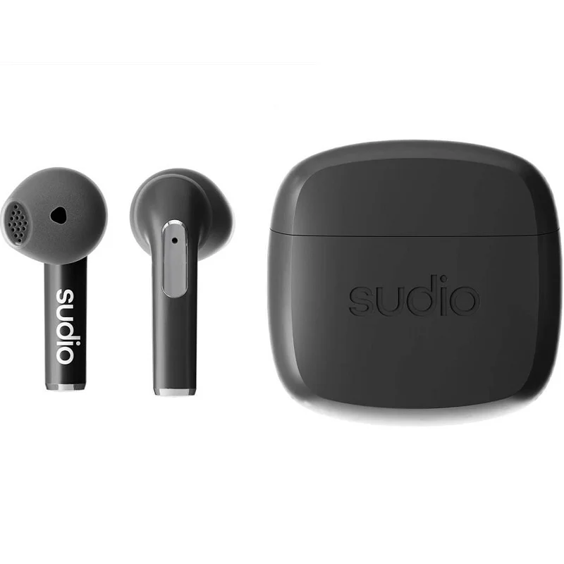 Sudio N2 True Wireless Bluetooth On-Ear Earphone with Mic - Black