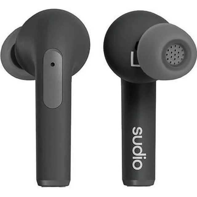 Sudio N2 Pro True Wireless Bluetooth Noise-Cancelling In-Ear Earphone with Mic - Black