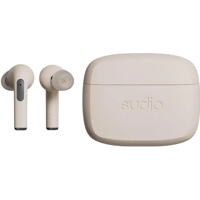 Sudio N2 Pro True Wireless Bluetooth Noise-Cancelling In-Ear Earphone with Mic - Sand