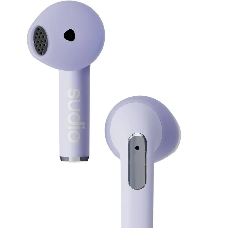 Sudio N2 True Wireless Bluetooth On-Ear Earphone with Mic - Purple