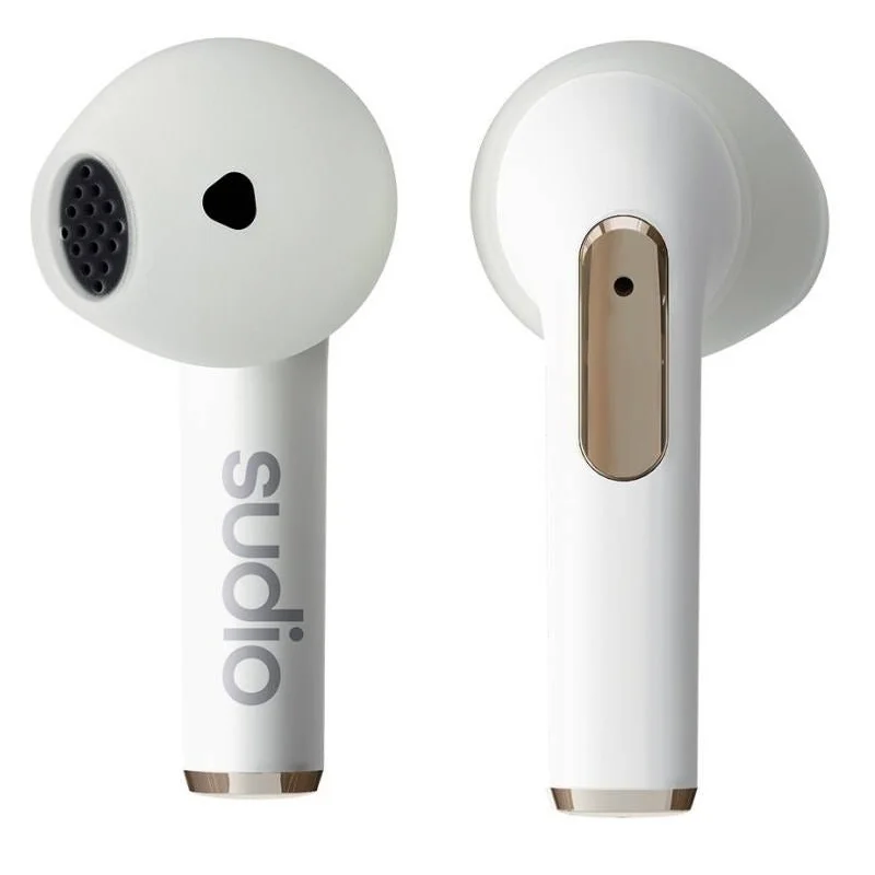 Sudio N2 True Wireless Bluetooth On-Ear Earphone with Mic - White