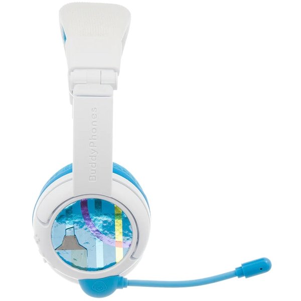 BuddyPhones School+ Wireless Bluetooth On-Ear Headphone with Mic for Kids - Blue BuddyPhones School+ Wireless Bluetooth On-Ear Headphone with Mic for Kids - Blue