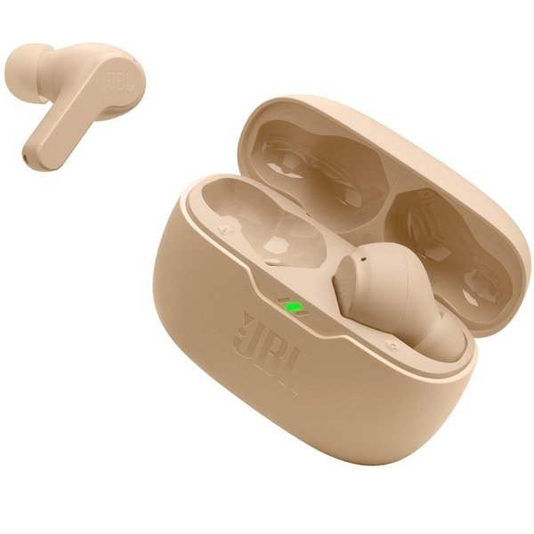 JBL Wave Beam True Wireless Bluetooth In-Ear Earphone with Mic - Beige JBL Wave Beam True Wireless Bluetooth In-Ear Earphone with Mic - Beige