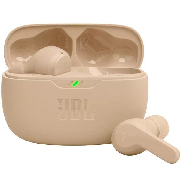 JBL Wave Beam True Wireless Bluetooth In-Ear Earphone with Mic - Beige JBL Wave Beam True Wireless Bluetooth In-Ear Earphone with Mic - Beige